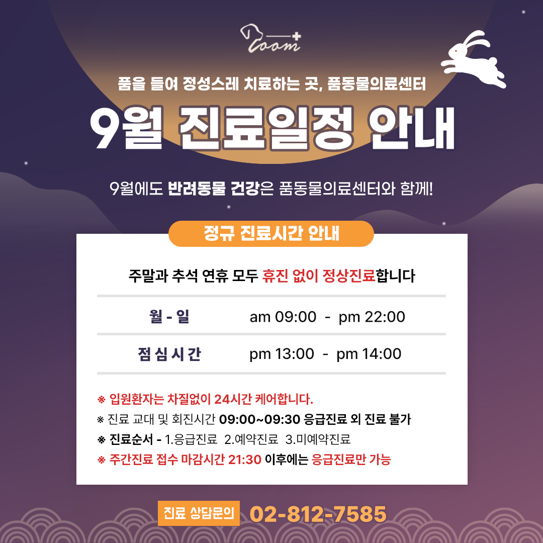 5월 진료 일정 공지 팝업